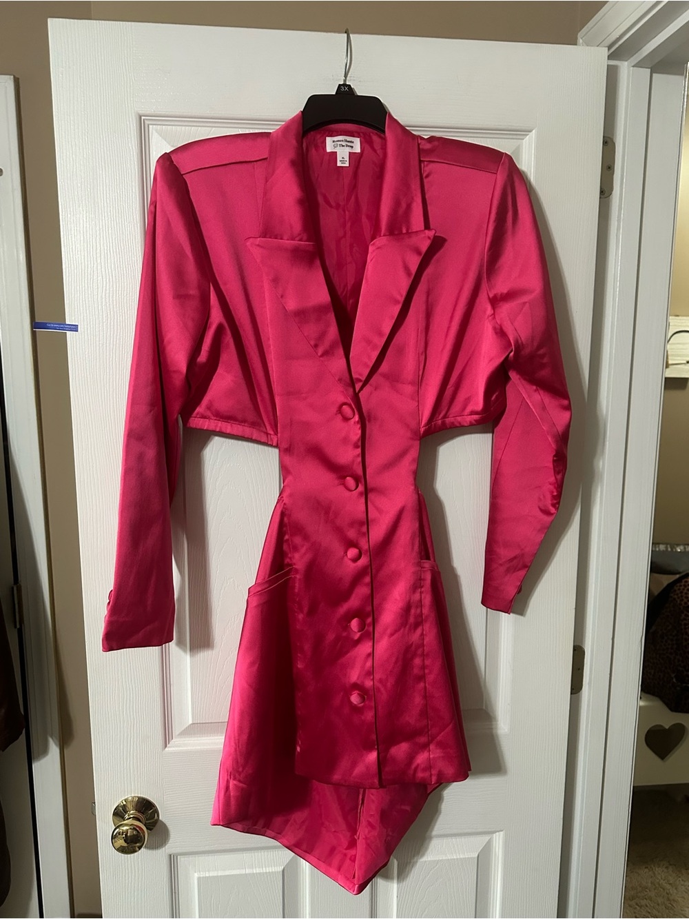 Backless Blazer Mini